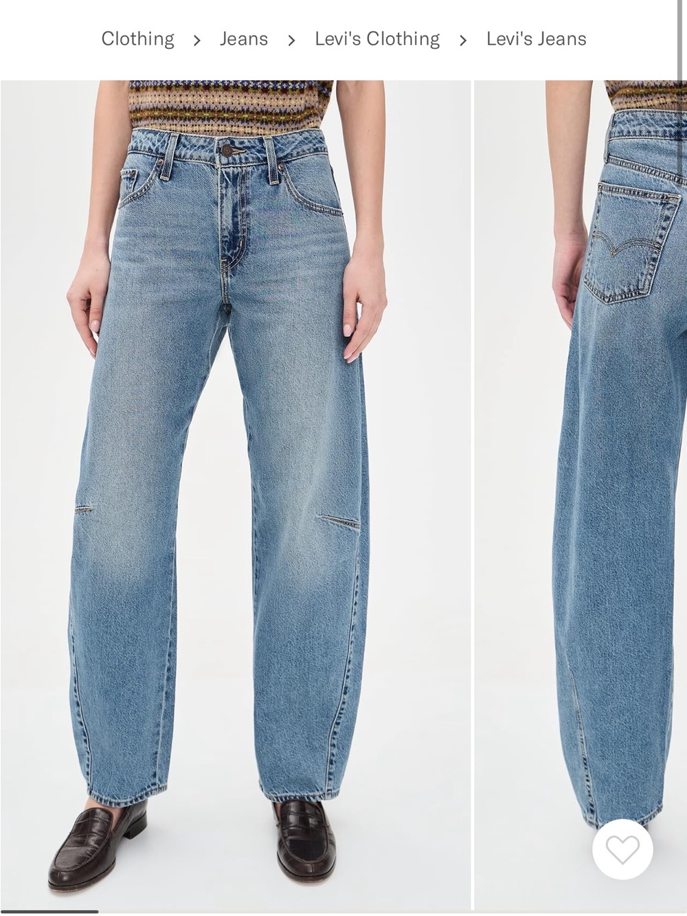 Levi’s baggy dad barrel